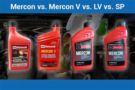 difference between mercon v and mercon lv.